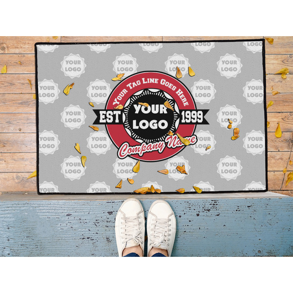 Logo & Tag Line Door Mat - LIFESTYLE (Med)
