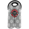 Logo & Tag Line Wine Tote Bag - 2 Bottles w/ Logos