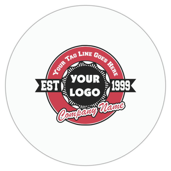 Logo & Tag Line Drink Topper - Medium - Single