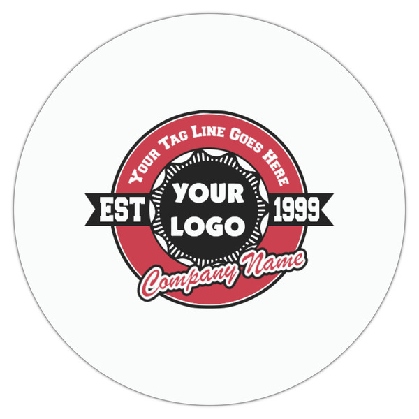 Logo & Tag Line Drink Topper - Small - Single
