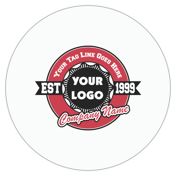 Logo & Tag Line Drink Topper - XLarge - Single