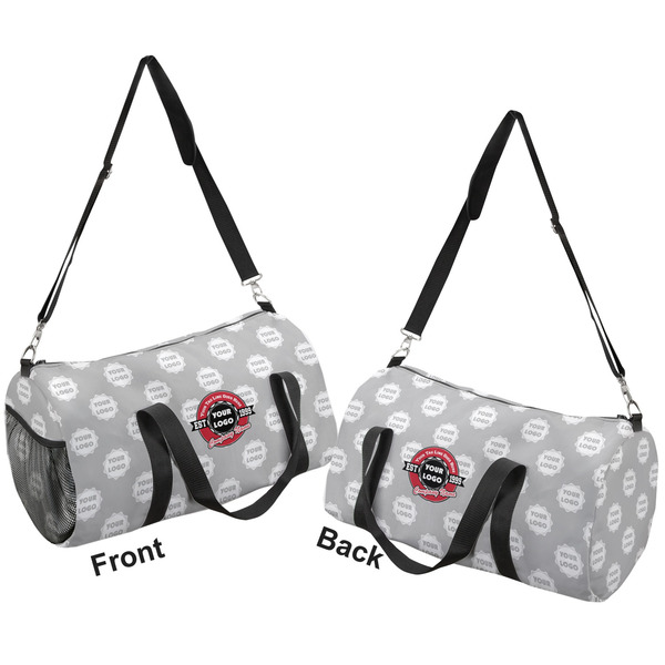Logo & Tag Line Duffle bag large front and back sides