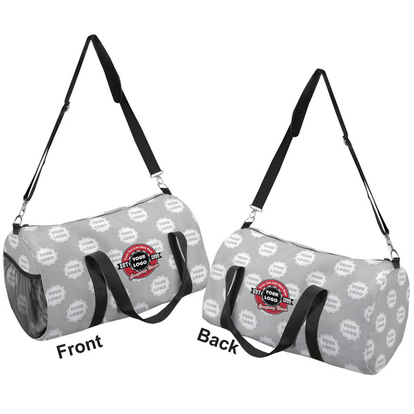 Logo & Tag Line Duffle bag small front and back sides
