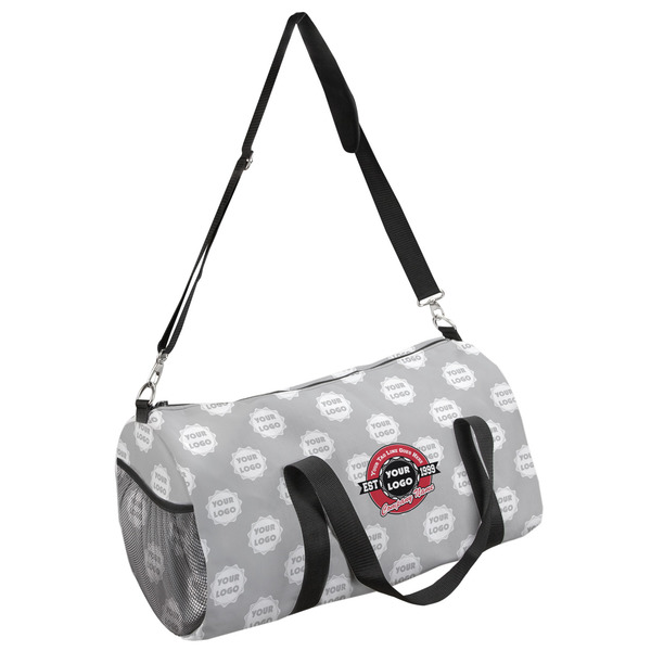 Custom Logo & Tag Line Duffel Bag - Large w/ Logos