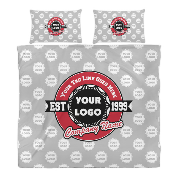 Logo & Tag Line Duvet Cover Set - King - Alt Approval