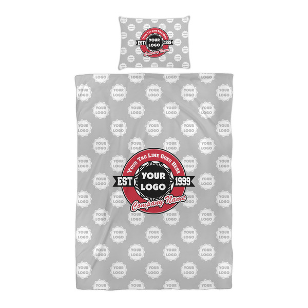 Logo & Tag Line Duvet Cover Set - Twin XL - Alt Approval