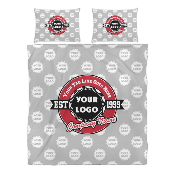 Logo & Tag Line Duvet cover Set - Queen - Alt Approval