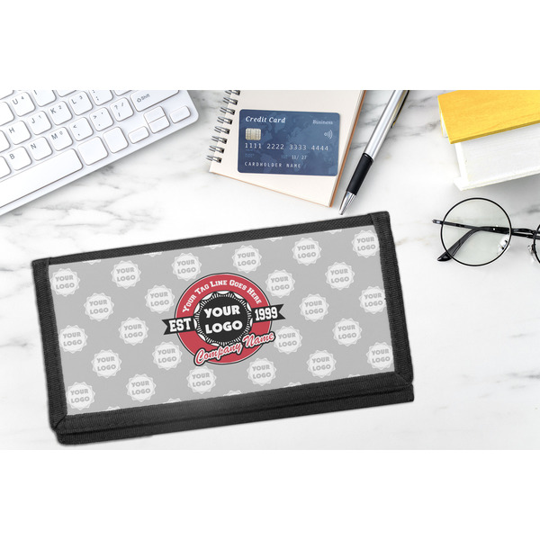 Logo & Tag Line DyeTrans Checkbook Cover - LIFESTYLE