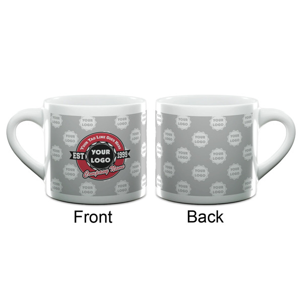 Logo & Tag Line Espresso Cup - 6oz (Double Shot) (APPROVAL)