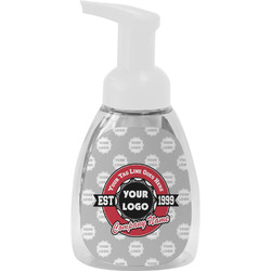 Logo & Tag Line Foam Soap Bottle - White (Personalized)