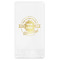 Logo & Tag Line Guest Napkins - Foil Stamped (Personalized)