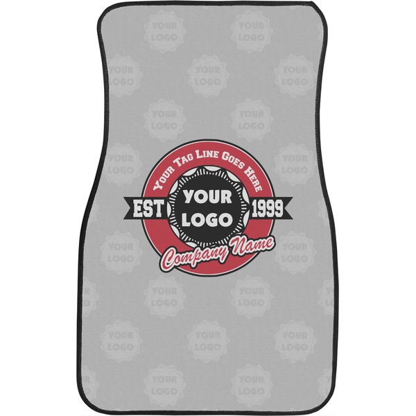 Logo & Tag Line Front Seat Car Mat
