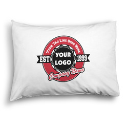 Logo & Tag Line Pillow Case - Standard - Graphic (Personalized)
