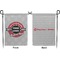 Logo & Tag Line Garden Flag - Double Sided Front and Back
