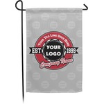 Logo & Tag Line Garden Flag - Small - Double-Sided w/ Logos
