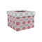 Logo & Tag Line Gift Boxes with Lid - Canvas Wrapped - Small - Front/Main