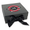 Logo & Tag Line Gift Boxes with Magnetic Lid - Black - Front (angle)