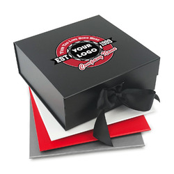 Logo & Tag Line Gift Box with Magnetic Lid (Personalized)