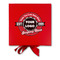Logo & Tag Line Gift Boxes with Magnetic Lid - Red - Approval