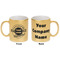 Logo & Tag Line Gold Mug - Apvl