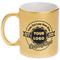 Logo & Tag Line Gold Mug - Main