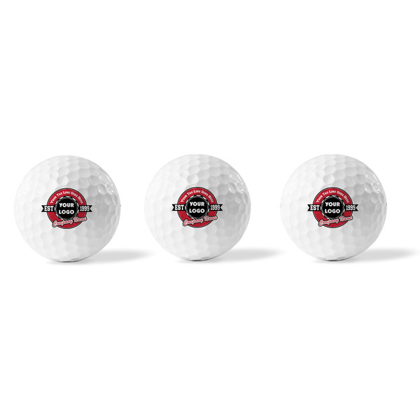 Logo & Tag Line Golf Balls - Generic - Set of 3 - APPROVAL