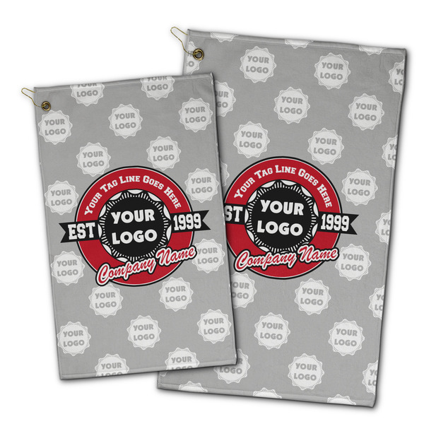 Logo & Tag Line Golf Towel - PARENT (small and large)