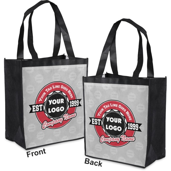 Logo & Tag Line Grocery Bag - Apvl