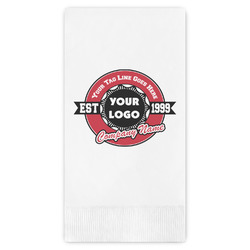 Logo & Tag Line Guest Paper Towels - Full Color (Personalized)
