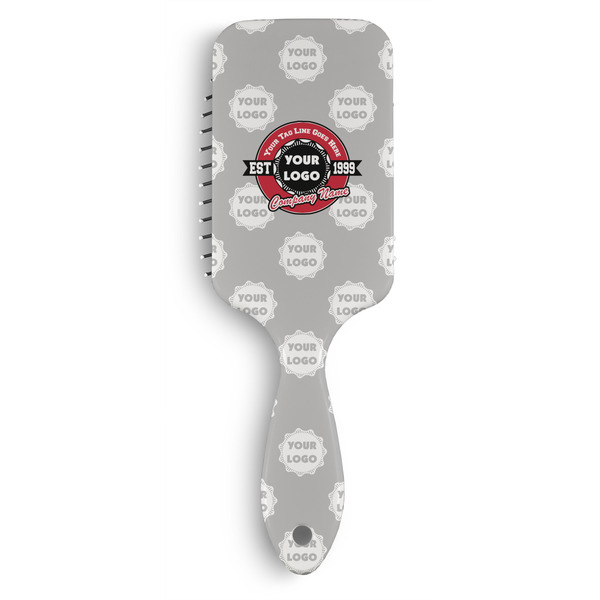 Custom Logo & Tag Line Hair Brush w/ Logos