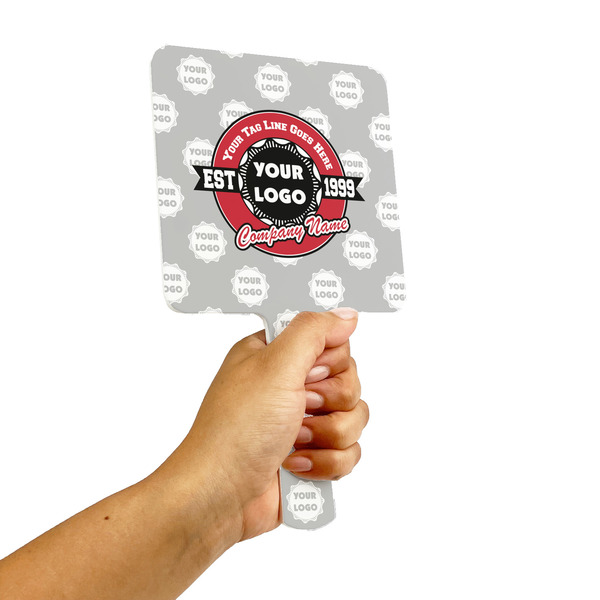 Logo & Tag Line Hand Mirrors - Alt View