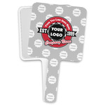Logo & Tag Line Hand Mirror w/ Logos