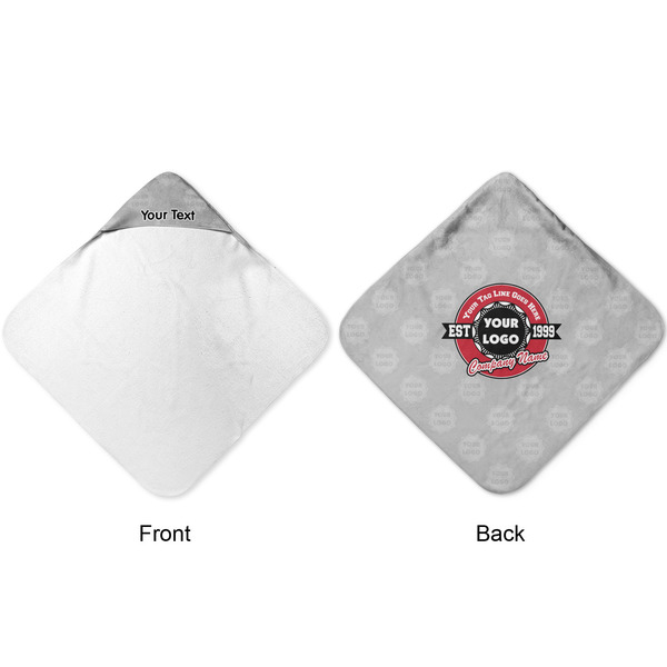 Logo & Tag Line Hooded Baby Towel- Approval