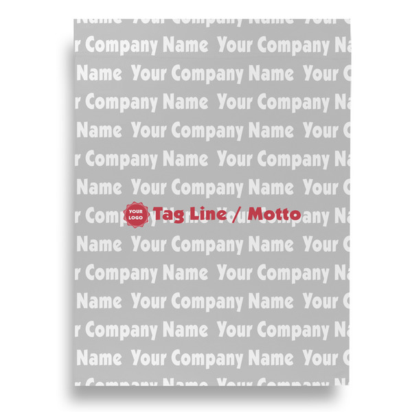 Logo & Tag Line House Flags - Double Sided - BACK