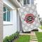 Logo & Tag Line House Flags - Single Sided - LIFESTYLE