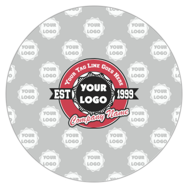 Logo & Tag Line Icing Circle - XSmall - Single