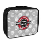Logo & Tag Line Insulated Lunch Bag w/ Logos