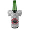 Logo & Tag Line Jersey Bottle Cooler - FRONT (on bottle)