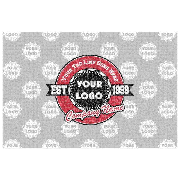 Custom Logo & Tag Line Jigsaw Puzzle - 1000-piece (Personalized)
