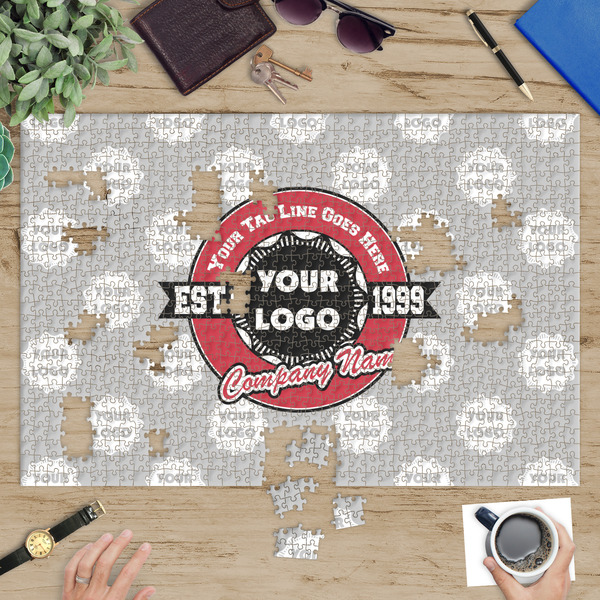 Logo & Tag Line Jigsaw Puzzle 1014 Piece - In Context