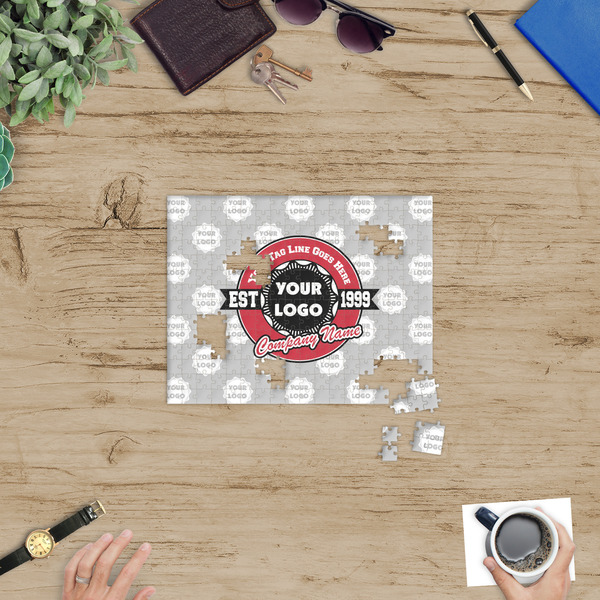 Logo & Tag Line Jigsaw Puzzle 252 Piece - In Context