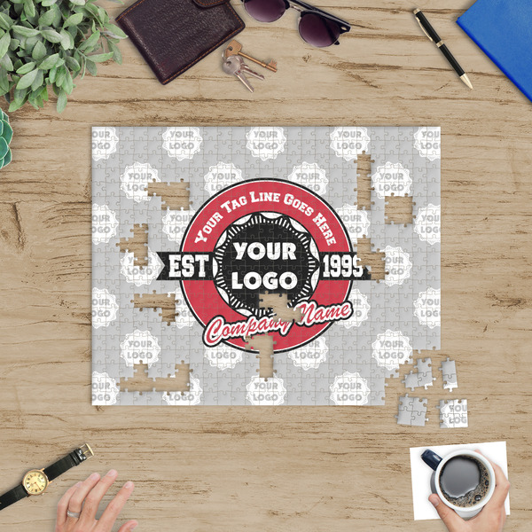 Logo & Tag Line Jigsaw Puzzle 500 Piece - In Context