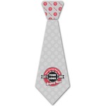 Logo & Tag Line Iron On Tie - 4 Sizes w/ Logos