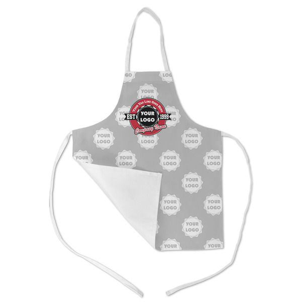 Logo & Tag Line Kid's Aprons - Medium - Main (med/lrg)