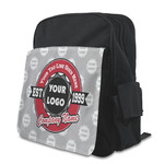 Logo & Tag Line Preschool Backpack (Personalized)