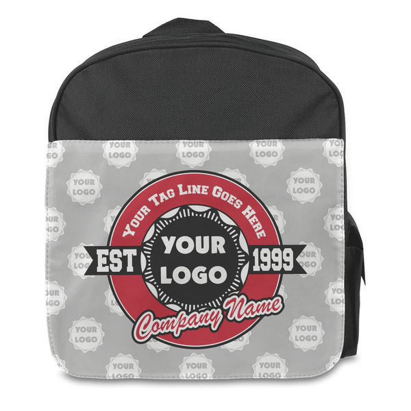 Logo & Tag Line Kids Backpack - Front