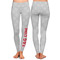 Logo & Tag Line Ladies Leggings - Front and Back