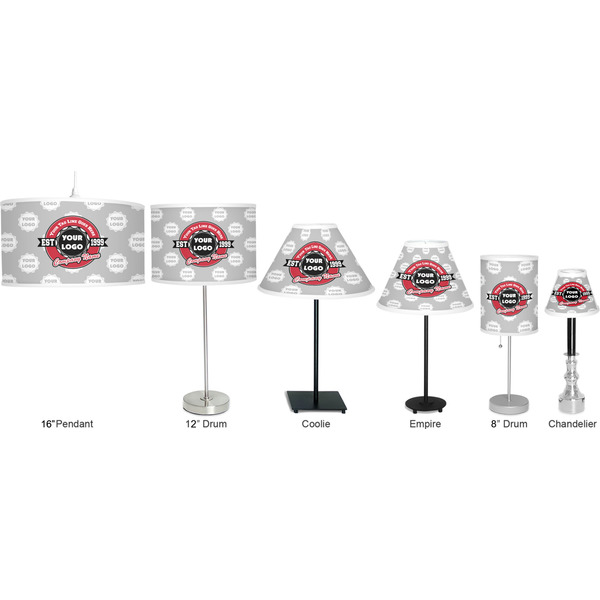 Logo & Tag Line Lamp Full View Size Comparison