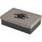 Logo & Tag Line Large Engraved Gift Box with Leather Lid - Front/Main