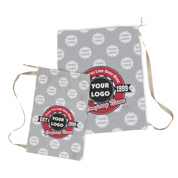 Logo & Tag Line Laundry Bag - Both Bags